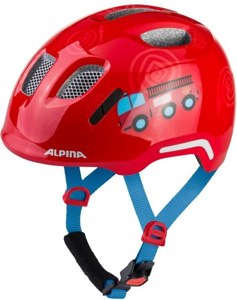 Alpina - Kid's Ximo 2 Flash - Radhelm Gr 49-54 cm rot