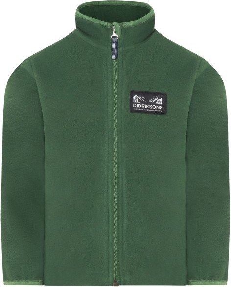 Thumbnail - Didriksons - Kid's Muskot Windproof Jacket - Fleecejacke Gr 130 oliv