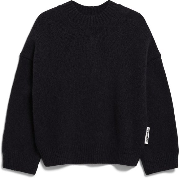 ARMEDANGELS - Women's Sadnaa Solid - Pullover Gr M schwarz