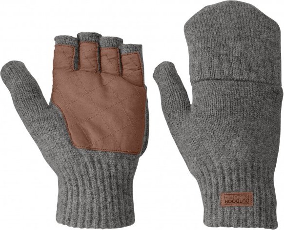 Outdoor Research - Lost Coast Fingerless Mitt - Handschuhe Gr XL grau
