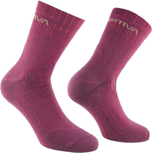 La Sportiva - Swift Trail Socks - Laufsocken Gr 35-37 lila