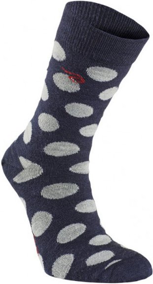 Ivanhoe of Sweden - Wool Sock Dot - Merinosocken Gr 39-42 blau