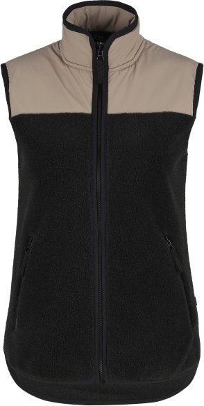 Stoic - Women's MerinoHighPile357 VallsboSt. Vest - Fleeceweste Gr XS schwarz