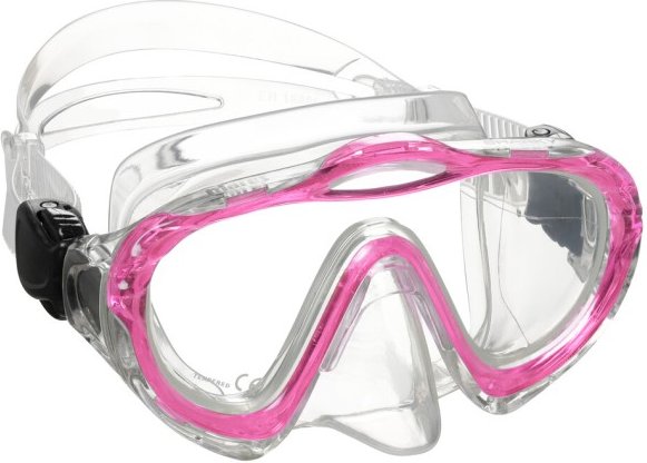 Mares - Kid's Sharky - Taucherbrille rosa/ clear