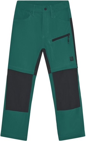Color Kids - Kid's Pants Stretch with Zip Off - Trekkinghose Gr 122 türkis