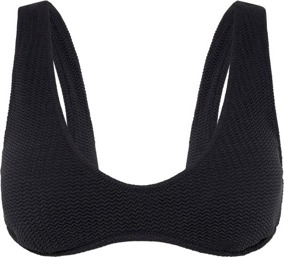 Seafolly - Women's Sea Dive Multi Fit Longline Top - Bikini-Top Gr 44 schwarz