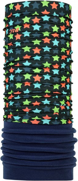 Thumbnail - P.A.C. - Kids Recycling Fleece - Schlauchschal Gr One Size blau