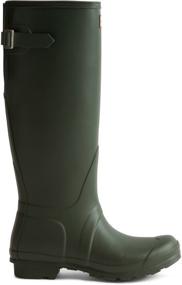 Hunter Boots - Women's Original Tall Back Adjustable Boot - Gummistiefel Gr 36 oliv