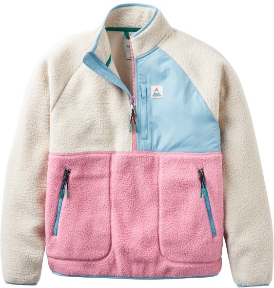Passenger - Women's Home 2.0 1/2 Zip Recycled Sherpa Fleece - Fleecejacke Gr XL bunt