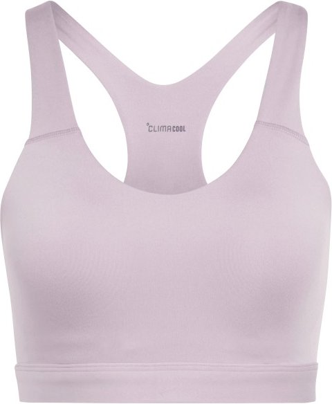adidas - Women's Optime Essentials HS - Sport-BH Gr XXL - Cup: A-B lila
