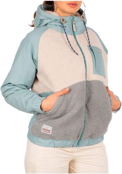 Iriedaily - Women's Arctikmix Jacket - Fleecejacke Gr M grau