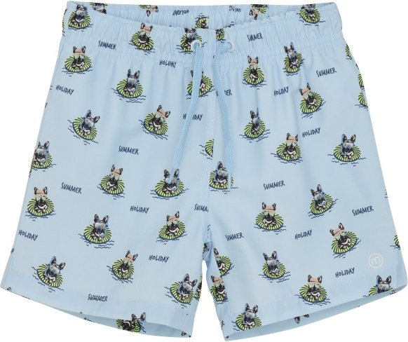 Minymo - Kid's Swim Shorts AOP - Badehose Gr 122 grau