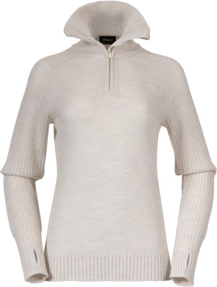 Bergans - Ulriken Lady Jumper - Merinopullover Gr M grau