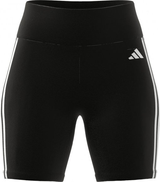 adidas - Women's TE 3 Stripes Short Tight - Lauftights Gr XXS schwarz