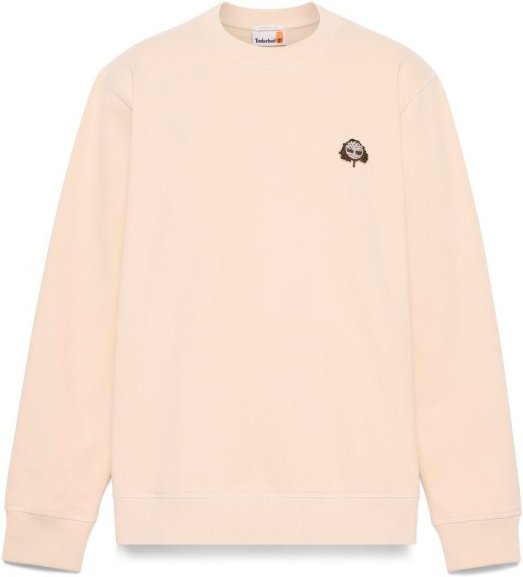 Thumbnail - Timberland - Tree Logo Patch Crewneck - Pullover Gr XL weiß/beige