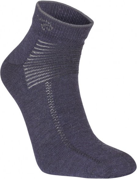 Thumbnail - Ivanhoe of Sweden - Wool Sock Low - Merinosocken Gr 39-42 grau/blau