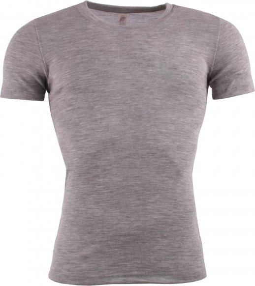 Engel - Shirt S/S - Merinounterwäsche Gr 54/56 grau