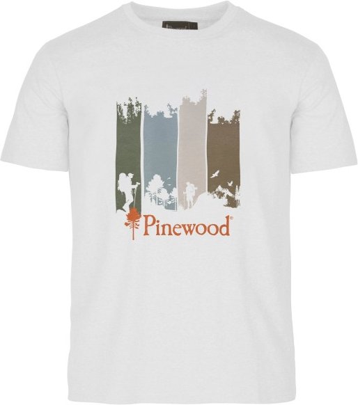 Pinewood - Finnveden Recycled Outdoor T-Shirt - T-Shirt Gr L weiß