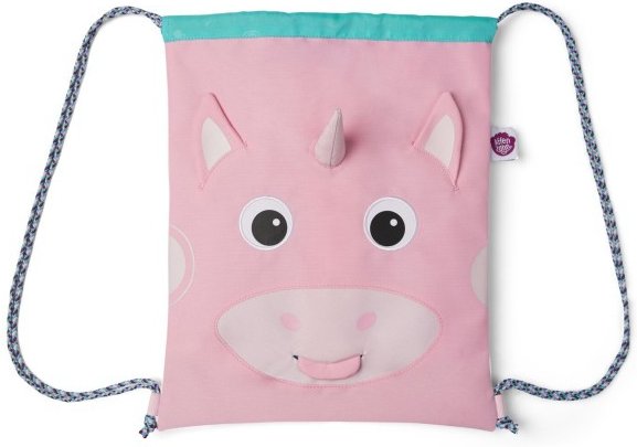 Affenzahn - Kid's Sportbeutel Einhorn - Kinderrucksack Gr 4 l rosa