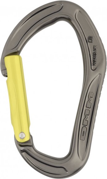 DMM - Alpha Sport Straight Gate - Schnappkarabiner grau