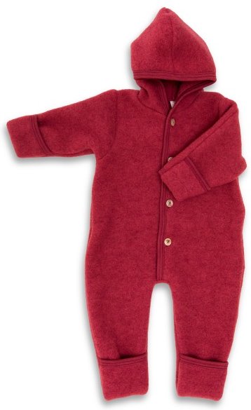 Engel - Baby Overall mit Kapuze - Overall Gr 74/80 rot