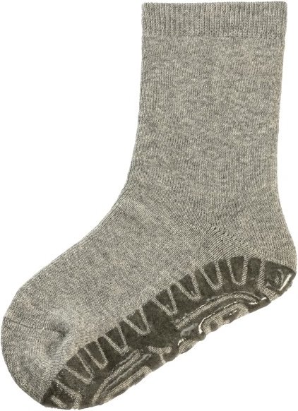 Thumbnail - Sterntaler - Kid's Fliesen Flitzer Soft - Hüttenschuhe Gr 17/18 grau