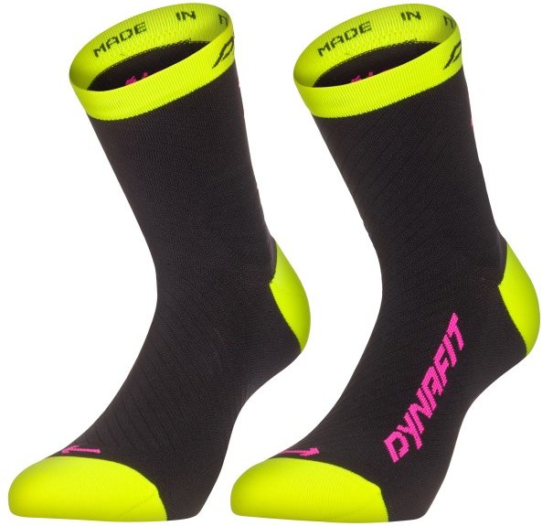 Dynafit - Trail Mid - Laufsocken Gr 39-42 schwarz