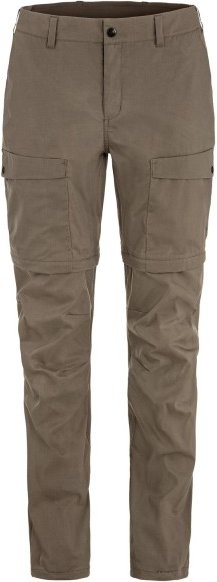 Fjällräven - Women's Abisko Hybrid Trail Trousers Zip-Off - Trekkinghose Gr 44 braun