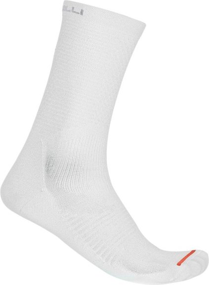 Thumbnail - Castelli - A/C 18 Sock - Radsocken Gr 40-43 weiß