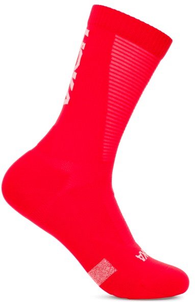 HOKA - Race Day Crew Sock - Laufsocken Gr L rot