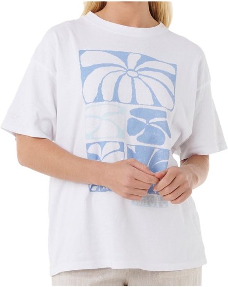 Rip Curl - Women's Oceanic Heritage Tee - T-Shirt Gr XS weiß
