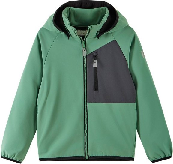Thumbnail - Reima - Kid's Mukana - Softshelljacke Gr 164 grün/türkis
