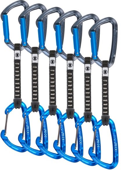 Skylotec - Lime Set M-UL 6-Pack - Express-Set Gr 12 cm blau