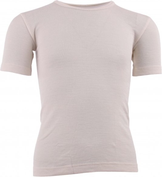 Engel - Kinder Unterhemd S/S - Merinounterwäsche Gr 128 grau