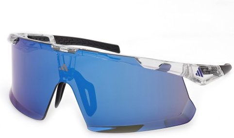 adidas eyewear - SP0106 Mirror Cat: 3 - Fahrradbrille blau