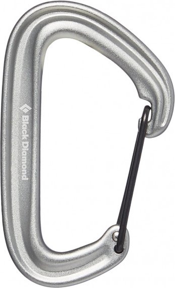 Black Diamond - Litewire Carabiner - Schnappkarabiner grau