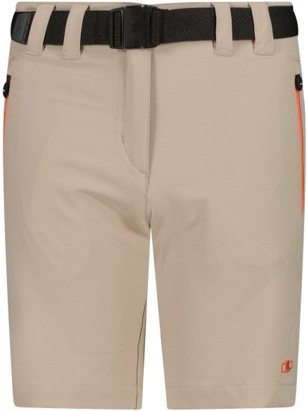 Thumbnail - CMP - Girl's Bermuda with Belt - Shorts Gr 98 beige