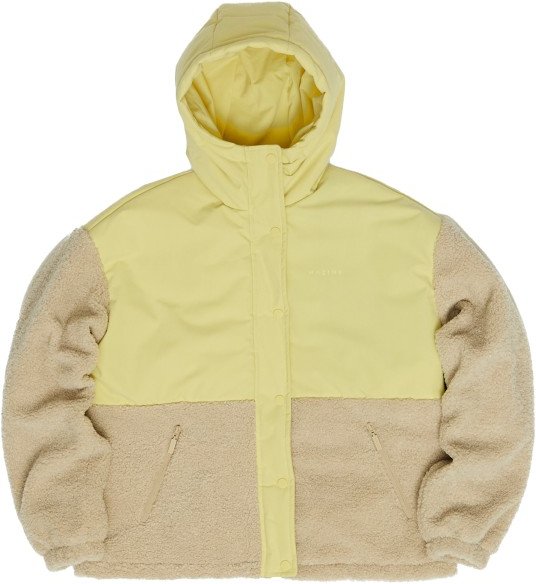 Mazine - Women's Fabric Blocking Jacket - Winterjacke Gr L beige