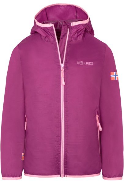 Trollkids - Kid's Trolltunga Jacket - Regenjacke Gr 116 lila