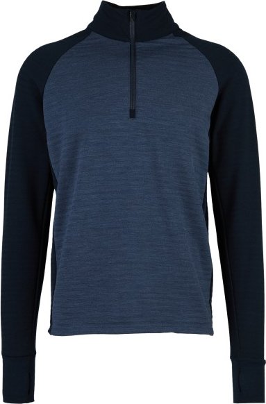 Stoic - MerinoFleece260 FlenSt. Half Zip - Merinopullover Gr 4XL blau