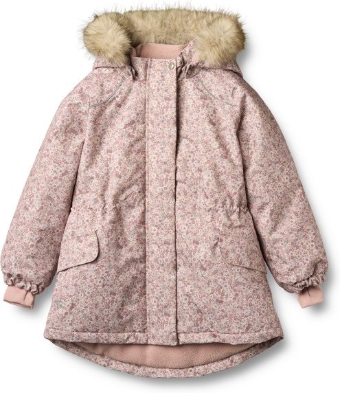 Thumbnail - WHEAT - Kid's Mathilde - Winterjacke Gr 110 rosa/braun