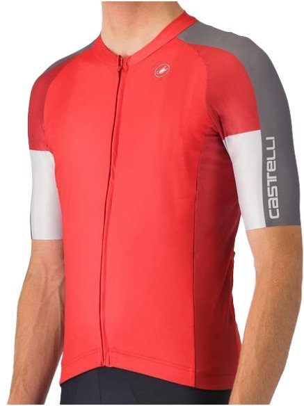 Castelli - Entrata 6 Jersey - Radtrikot Gr M rot
