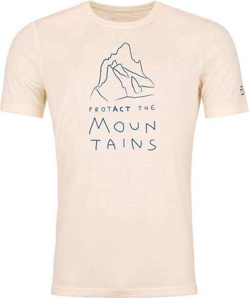 Ortovox - 150 Cool Mountain Protector T-Shirt - Merinoshirt Gr S non dyed