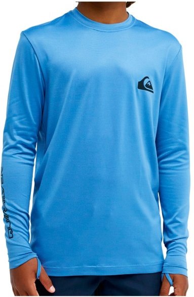 Quiksilver - Youth's Everyday Surf Tee L/S - Lycra Gr 14 blau