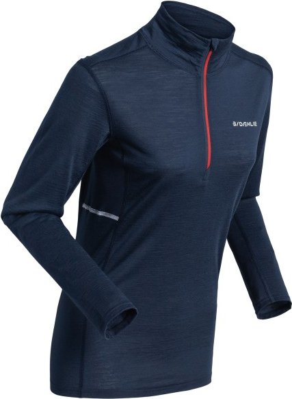 Daehlie - Women's Performance Wool Half Zip - Merinounterwäsche Gr XL blau