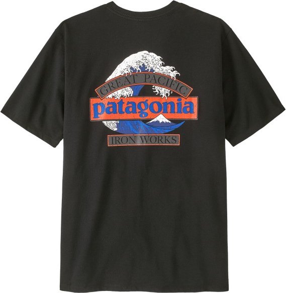 Patagonia - Great Waves Responsibili-Tee - T-Shirt Gr L schwarz