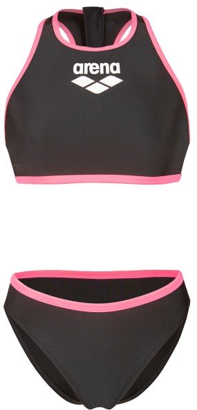 Arena - Women's Y-Line Two Pieces Solid L - Bikini Gr 36 grau