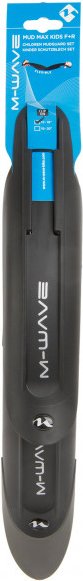 M-Wave - Mud Max Kids Front+Rear - Schutzblech Gr 16'' - 20'' schwarz
