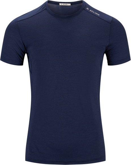 Aclima - LightWool 140 Trail Tee - Merinoshirt Gr S blau