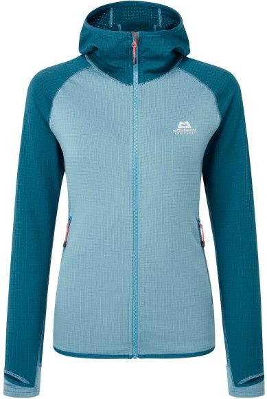 Thumbnail - Mountain Equipment - Women's Eclipse Hooded Jacket - Fleecejacke Gr 34 türkis